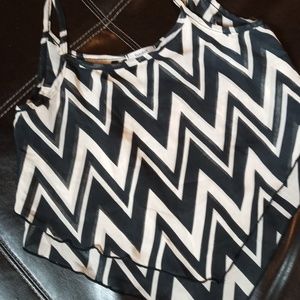Crop Top, Chevron Top